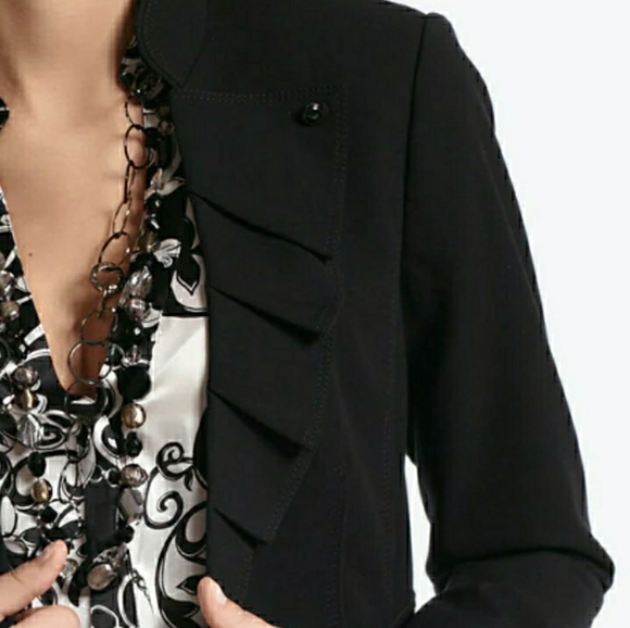 WHBM Ruffled Premium Jacket - Picture 3 of 4